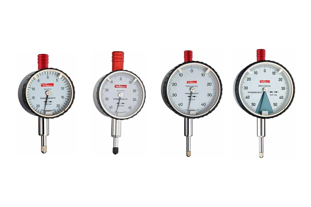 Dial indicators with free lift