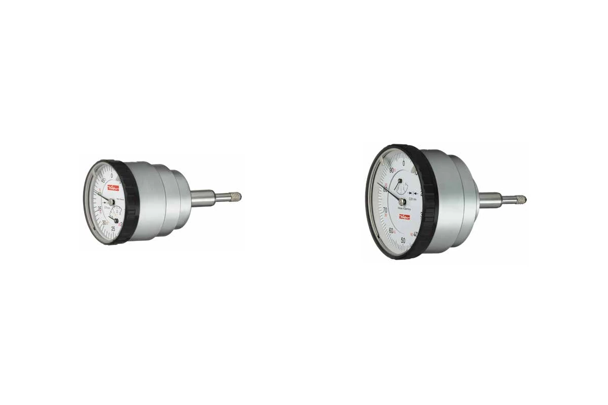 Dial indicators with rear plunger