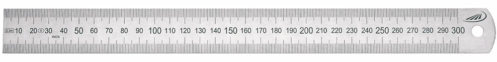 Flexible steel rules