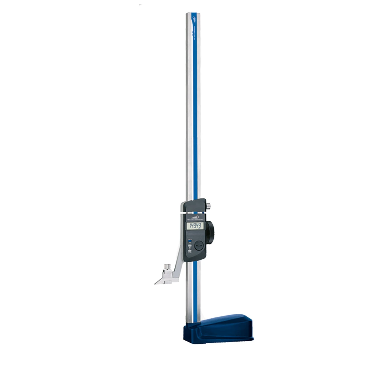 Electronic height measuring and scribing instruments