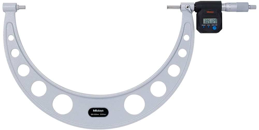 Mitutoyo Digimatic outside micrometers for large ranges