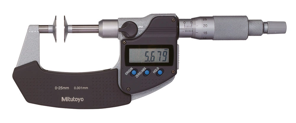 Mitutoyo Digimatic Zahnweiten-Messschrauben