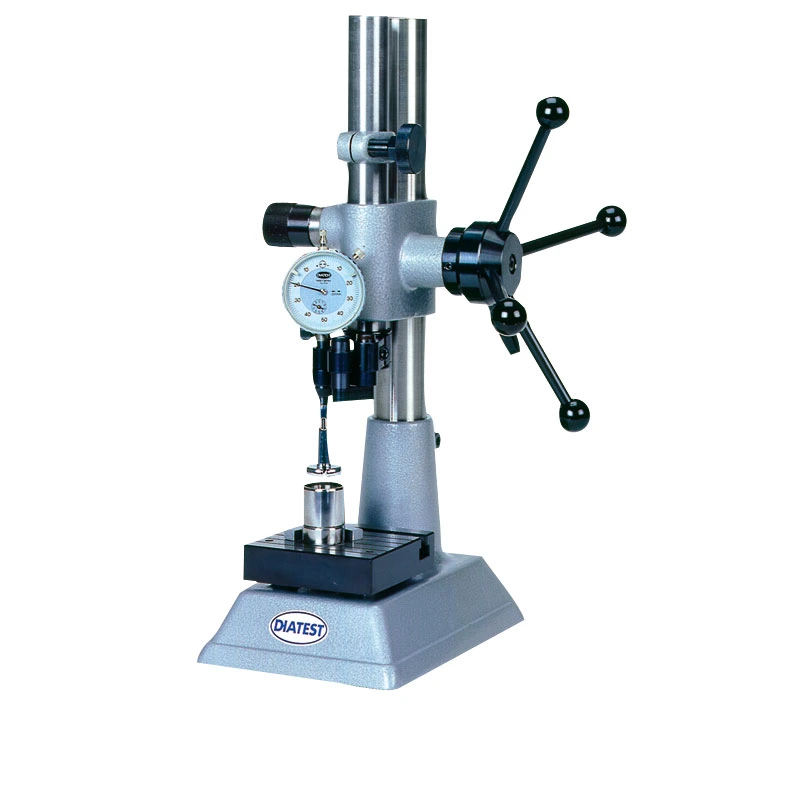 Universal measuring stand for precision bore gauges